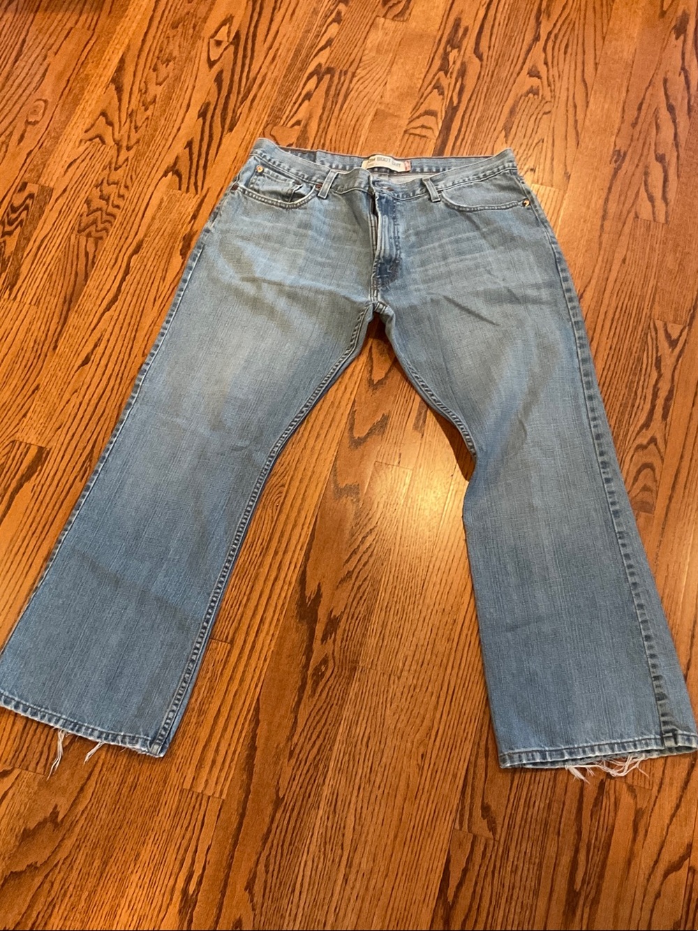 Vintage 527 Levi's Light Blue Bootcut Men's Jeans